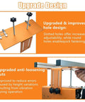 58 Inch Router Sled For Flattening Slabs, Pro Grade 3 Axis Adjustable High Precision Slab Flattening Jig with upgraded design details