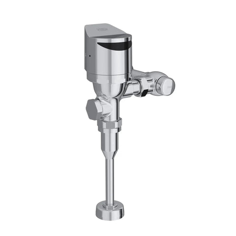 EZ Gear Driven 0.5 GPF Exposed Sensor Urinal Flush Valve With AquaSense Tech, chrome brass sensor valve