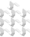 Heavy Duty 8Mm Metal Shelf Pegs Set Of 200 Iron Bookcase Clips For Office Cabinets And Closet Organization Durable Brackets