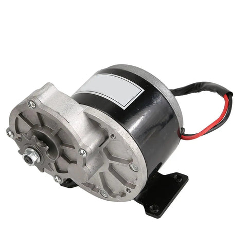 250W Gear Reduction Electric Motor For E Bikes And Scooters, 9 Teeth Pinion, Aluminum Alloy Case, High Torque At Low RPM