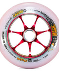Red Magic Hardcore 2.0 Inline Speed Wheel For Road Skating 125mm Aluminum Hub X Firm Single Wheel World Championship Winning Speed