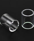 Close-up of two transparent cups from No 10 Cup and O Ring Set for WP 17 18 26 and WP 9 20 TIG Welding Torches 30 Piece Kit