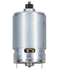 Straight Swap Dc Motor Replacement Part 629853 4 designed for dead reliable power, silver motor for cordless tools.