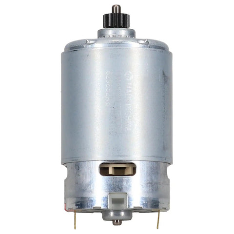 Straight Swap Dc Motor Replacement Part 629853 4 designed for dead reliable power, silver motor for cordless tools.