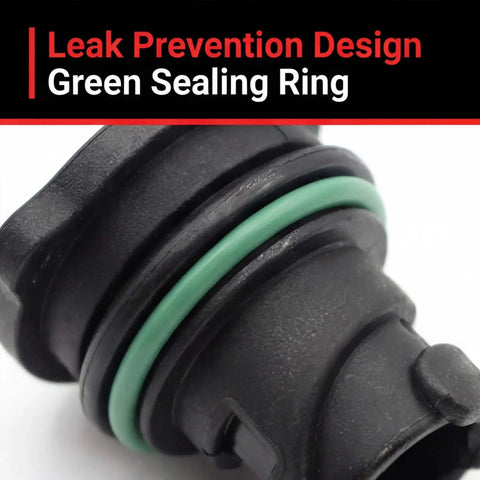 Premium Oil Drain Plug Kit For 2019-2025 Cadillac XT4 CT6 XT5 And GMC Sierra Acadia Fits 1500 Models Replaces 12713651 And 55498782 Leak Proof Gasket Seal black plug with green sealing ring