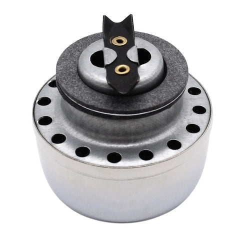 Twist In Chrome Steel Oil Breather Cap For Valve Covers Compatible With GM Cars Like Chevy Pontiac Buick