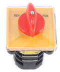Forward Reverse 3 Phase Milling Switch Rock Solid Rotary Universal Changeover Selector for Milling Machines, compact 64x64x61mm plastic and metal