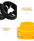 Manual Pipe Threading Tool For Home Plumbing Use With ABS Material, Stable Performance, And Multi Size Tubing Compatibility, PVC Thread Maker Kit, Threader Tool Kit For DIY Installation And Household Pipe Maintenance, black and yellow close-up