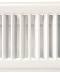 White Ceiling Register 3x10 All Steel Construction With Powder Coated Grill For Durable Long Lasting Airflow And Easy Installation