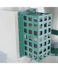 Close-up of the filtration component of the 2 Horsepower Dual Filtration HEPA Cyclone Dust Collector for effective dust collection.