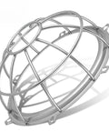 Heavy Duty Metal Detector Guard Cover And Fire Alarm Protector With Tool Less Quick Mount for sprinkler heads, steel cage, 6.18x6.18x2.71 inches.