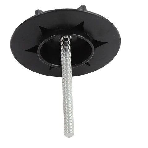 Spare Tire Hold Down Clamp Beefy Direct Fit for 350Z 370Z Altima Juke Kicks Maxima, durable plastic steel retainer, side view