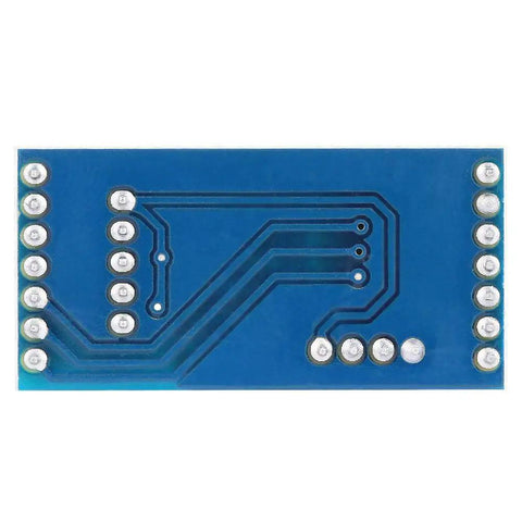 Plug And Play ULN2003 Stepper Motor Driver Board Module 5-12V For 28BYJ-48 rear view showing circuit traces and solder connections