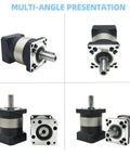 10 To 1 Planetary Gearbox Reducer For 60mm Servo Motor With Pro Grade Precision 4000RPM And 7 ArcMin Backlash multi-angle view