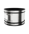 Heavy Duty Bulletproof Stainless Steel Shield Pipe Coupling For Clay To Cast Iron And Plastic Drainage Transitions, 6 to 8 inches.