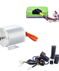 Beefy 72V 3000W Electric DC Motor Kit With 48V-72V Brushless Controller And Half Twist Throttle For Go Karts Programmable Controller