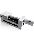 High Precision Stainless Steel Right Angle Vise For CNC Surface Grinding Machines, 2.5 inch jaw, heavy duty machining tool.