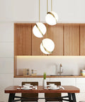 Dope Irregular White Acrylic Globe Pendant Lamp For Dining Room And Living Room Eleven Point Eight Inch Globe Look