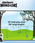 Swing Line Kit For Backyards Turn Healthy Trees Into The Ultimate Swing Set With Gym Rings Easy To Install And Safe For Kids