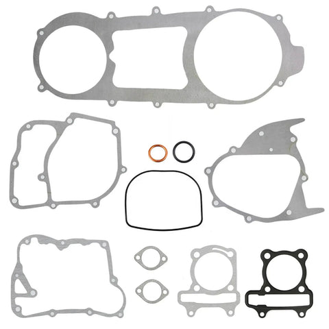 GY6 150cc Long Case Engine Gasket Kit For 152QMI 157QMJ 4 Stroke Scooters Mopeds ATVs Go Karts 57.4mm Cylinder Gasket
