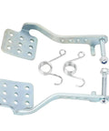 Go Kart Pedal Kit With Anti Slip Brake And Throttle Pedals, Return Springs, Universal Fit For Predator Engines And Road Go Karts