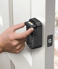 Hand installing Wi-Fi Smart Module For Assure Digital Locks And Levers No Hub Needed Easy Slot-In Upgrade That Adds 2.4 GHz Wi-Fi