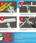 5 Inch Model Nippers With Ultra Thin Single Edge Blades And Plastic Case For Gundam Model Kits usage instructions