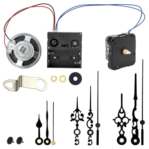 Clock Timing Movement Repair Kit With Replacement Hands For Music Box Restoration
