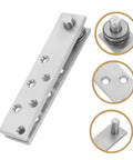 Heavy Duty Hidden Hinges For Doors Made Of Stainless Steel 360 Degree Pivot Hinge System For Secret Bookcase and Concealed Doors