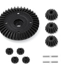 39T Differential Ring Gear Set With Seven Bevel Gears And 45 Steel Diff Unit For 1/10 RC Cars TT02 TT02B XV02 Upgrade Parts