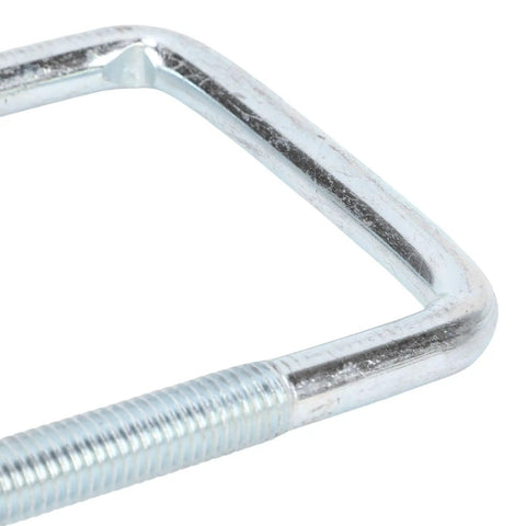 Heavy Duty Galvanized Leaf Spring Clamps For Trucks And Boats Fit 3 Inch Wide Springs Secure Rails Up To Square U Bracket Kit Easy Install, close-up