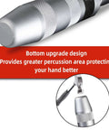 Close-up of Half Inch CR-V Hand Impact Screwdriver With Reversible Manual Drive showing anti-knock handle and impact end design.