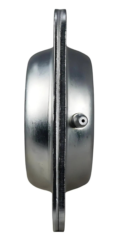 Side view of Disc Harrow Flange Bearing For Agricultural Equipment Replaces FD209RA Bore 1 3 4 Inch Bolt To Bolt 5 Inches
