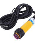 10 Pack Reflex Photoelectric Sensor For Diffuse Reflection, 200mA DC Three Wire PNP Output, long-life LED, 1.1m cable