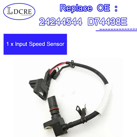 Input Speed Sensor For GM 4L60E 4L65E 4L70E Automatic Transmissions 2005 And Up Direct Fit Plug And Play Replacement For OEM 24244544 D74438E ISS Sensor With Durable Precision And Easy Install