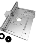 2 in 1 Router Table Insert Plate for Woodworking Bench Top, Flip Board Design, Great For Large Routing And Trimming Machines
