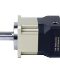 Badass Heavy Duty Planetary Gearbox Helical Gear Reducer Ratio 10 To 1 For 60mm Servo Motor with 14mm input shaft view from side