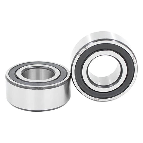 Solid Pro Grade Deep Groove Ball Bearing 62315 2RS 6315RS With Thickened Inner Bore 75 X 160 X 55 Mm view showing two heavy duty seals and inner race.