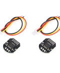 Two Pack Magnetic Encoder Module For Stepper Motors With PWM And Serial Interface 5V DC Ultra Precise 0.05 Degree Angle Accuracy 14 Bit Rotary Position Sensor Built For Smooth CNC And Robotics Projects, showing two modules and connectors on a white background.