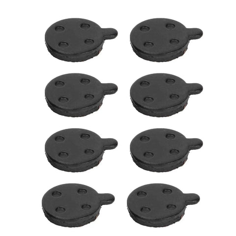 4 Pairs Semi Metal Brake Pads For 10 Inch Electric Scooter With Quiet Mute Braking, Strong Wet And Dry Stopping Power