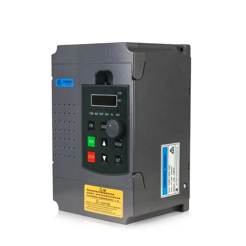 Powerful Inverter 2.2KW VFD Frequency Converter Variable Frequency Drive For CNC Motor Driver Speed Control 1HP Input 3HP Output front view