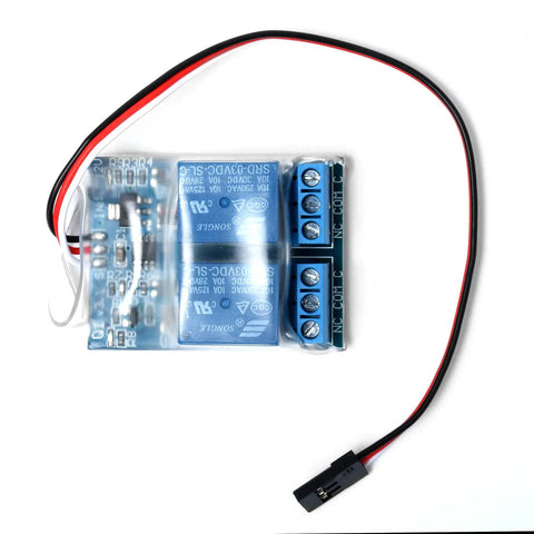RC Aircraft Relay Switch With PWM For Drones FPV Quadcopter Remote Control 5V Receiver Compatible 10A Max Dual Relay Outputs