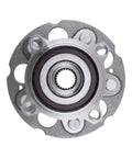 Front view of Rear Wheel Hub Bearing Assemblies With ABS Left And Right Two Piece Set For 2012 2016 Honda CR V And 2013 2015 Acura RDX Premium Replacement Bearings For Smooth Rotation Quieter Brakes Easy Install OEM Quality Fit