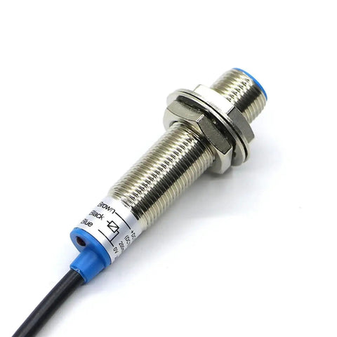 Motion Sensor Inductive Metal Proximity Switch FR12-2DN2 M12 Industrial Sensor That Detects Metal Like A Pro With Fast Response And High Reliability Easy Mounting Built For Automation Systems And Robotic Lines, M12 threaded metal sensor with cable