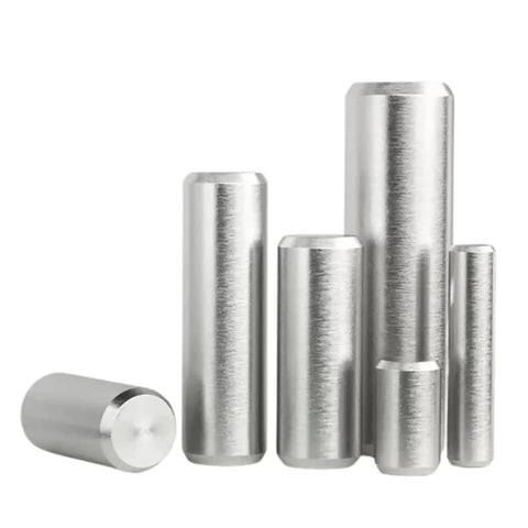 Stainless Steel Cylindrical Locating Dowel Pins M5 M6 M8 Set Of 5 To 50 Pieces In Solid Round Bar Form Lengths 6 8 10 12 14 To 100 Millimeters Pro Grade