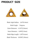 10Pcs TCMT090204 TCMT1.8 1.5 carbide turning inserts size and dimensions for external turning on steel and stainless steel