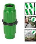 Ultimate Garden Hose Repair Kit With 30 Heavy Duty Pipe Connectors And Adapter Set For Quick Disconnect Fixes And Leaks Without A Hassle On Your Lawn, green plastic hose connector