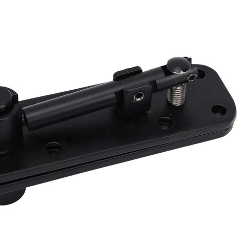 Concealed Pivot Door Hinge Set 570Lb Load Bearing 360 Degree Silent Rotation Heavy Duty Stainless Steel Hardware