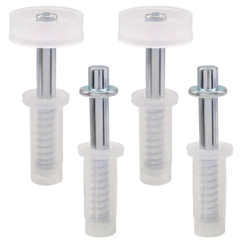Four Piece Bi Fold Door Top Roller Guide Wheel And Pivot Repair Kit with visible top rollers and spring-loaded hardware.