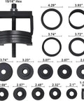 Master Wheel Bearing Removal Tool Set For Quick Hub And Bearing Replacement No Brainer For DIYers Fits Most Vehicles C To U Size